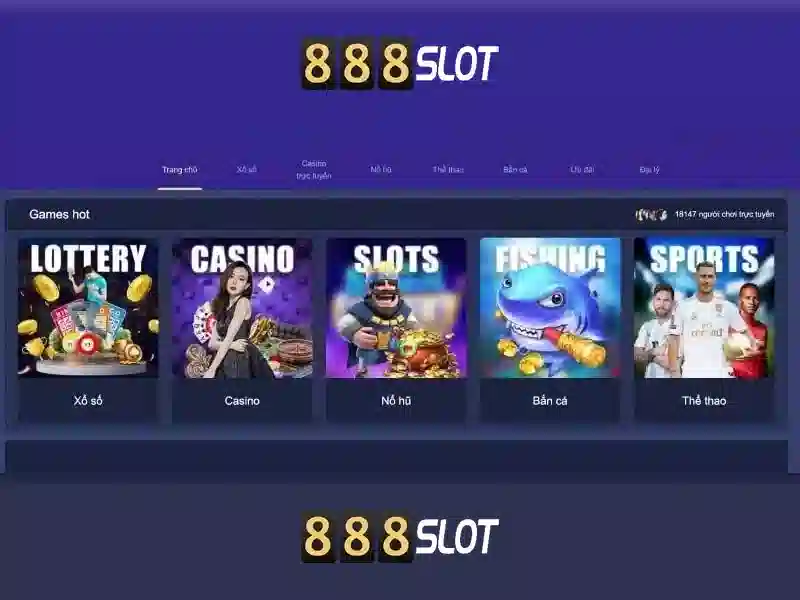 888slot – Cổng trò chơi xèng trực tuyến nổi bật