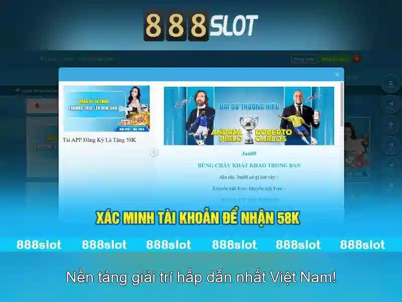 888slot: Nền tảng casino trực tuyến đáng tin cậy và đa dạng trò chơi