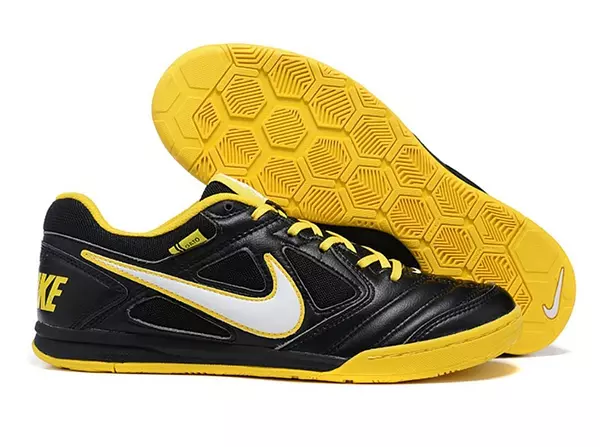 Tenis Nike Gato Supreme Negro Amarillo