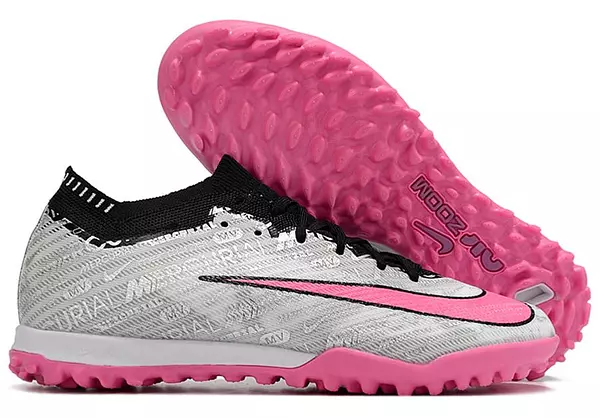 Tenis Nike Mercurial Plata Fucsia
