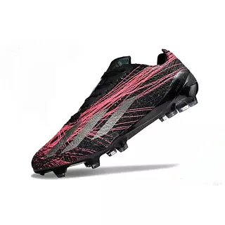 Guayos Adidas Crazyfast Negro Fucsia Lineas