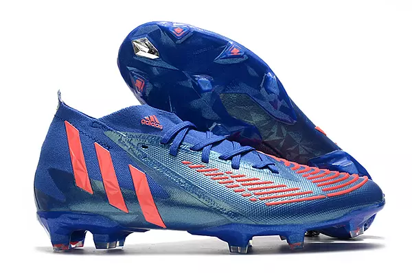 Guayos Adidas Predator Azul Salmon