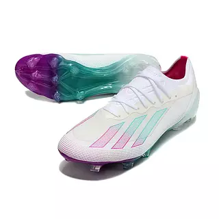 Tenis Adidas Crazyfast Blanco Morado Verde