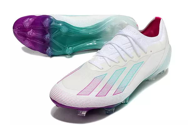 Tenis Adidas Crazyfast Blanco Morado Verde