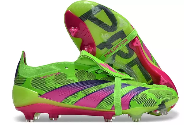 Guayos Adidas Predator Verde Fucsia
