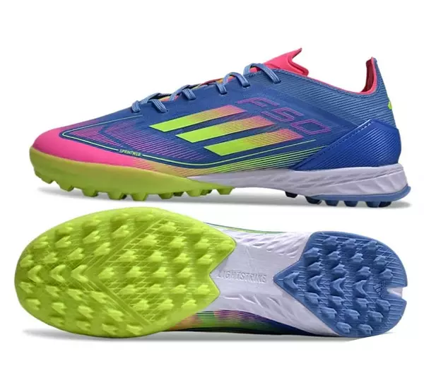 Adidas F50 Morado Verde Fosforecente