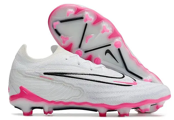 Guayos Nike Phantom Gx Blanco Fucsia