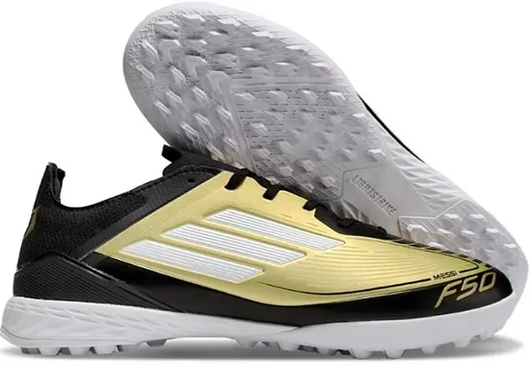 Adidas F50 Club Fxg Messi - Negro / Dorado