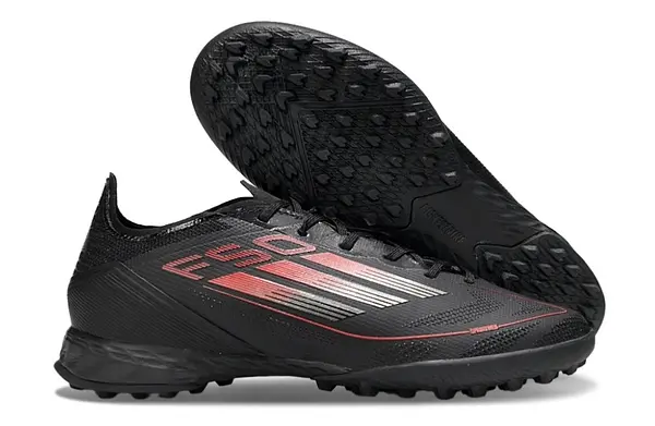 Sintetica Kids Adidas F50 Negro Naranja