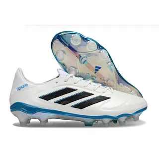 Guayos Adidas Copa Pure 3 Blanco Azul