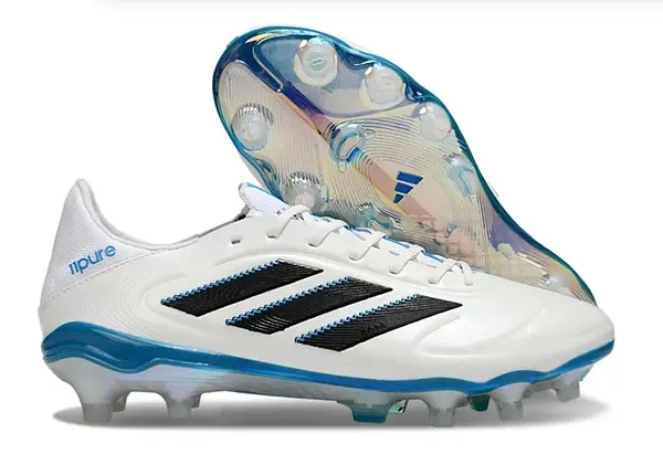 Guayos Adidas Copa Pure 3 Blanco Azul